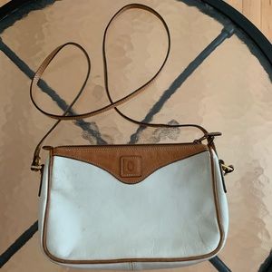 Belting Leather White Hartmann Crossbody Bag